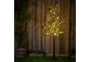 Northpoint LED Baum Tannenbaum Braun 150 LEDs Bild 3