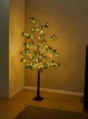Northpoint LED Baum Tannenbaum Braun 150 LEDs Bild 4