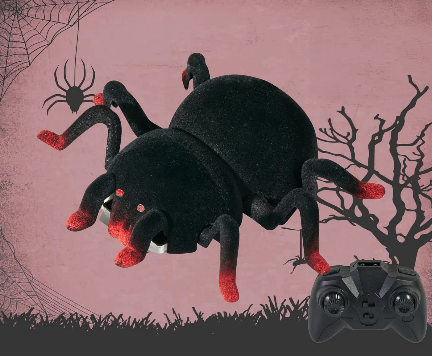 Northpoint Ferngesteuerte Halloween-Spinne mit Kletterfunktion - Bild 2