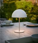Northpoint LED Tischleuchte Metall Akku USB-C Touchschalter Outdoor Bild 4