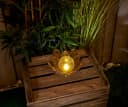 Northpoint LED Wasserlilie Metall Dekolicht mit Timer Bild 4