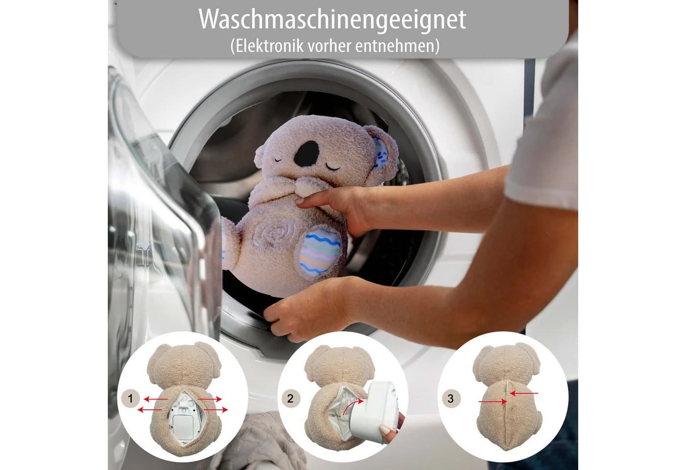 Northpoint Kuscheltier Schlummer Koala mit Nachtlicht und Musik - Bild 4
