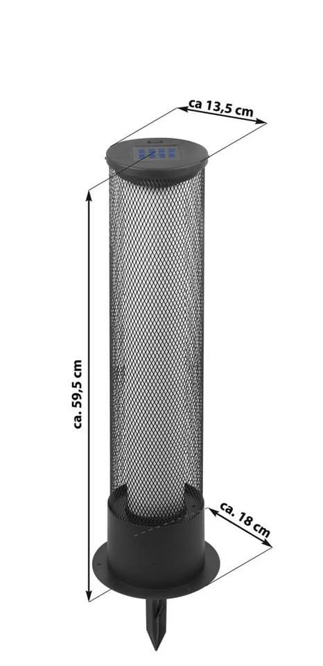 Northpoint LED Solar Flammenlichtsäule mit Dämmerungssensor - Bild 5