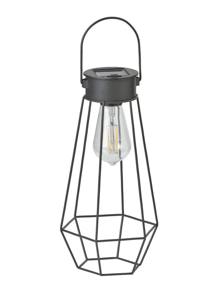 Northpoint LED Solarleuchte Laterne Industrielook Garten Balkon IP44 - Bild 2