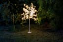 Northpoint LED Baum 120 weiße Blüten Warmweiße LEDs Timer Bild 3