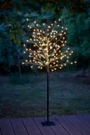 Northpoint LED Baum 150 LEDs Timer 6h On 18h Off Mit Kabel Heringe Bild 2