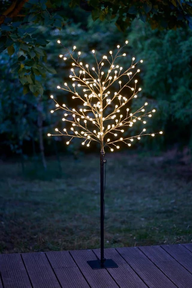 Northpoint LED Baum 150 LEDs Timer 6h On 18h Off Mit Kabel Heringe - Bild 2