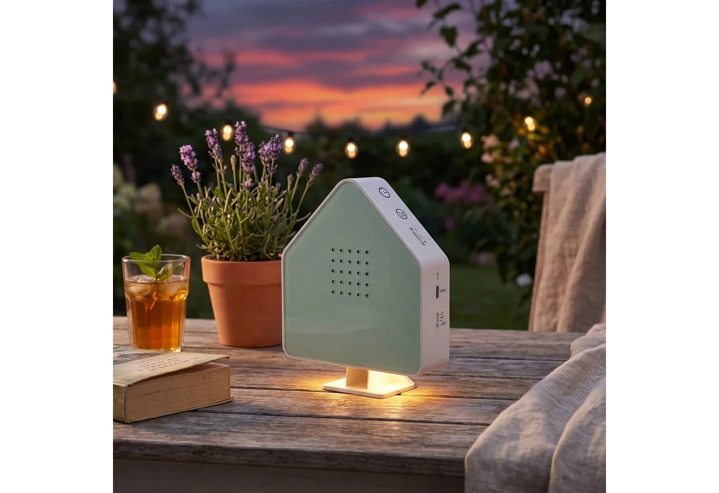 Northpoint LED Dekolicht Naturgeräuschebox Vogelzwitscher Bewegungsmelder - Bild 5