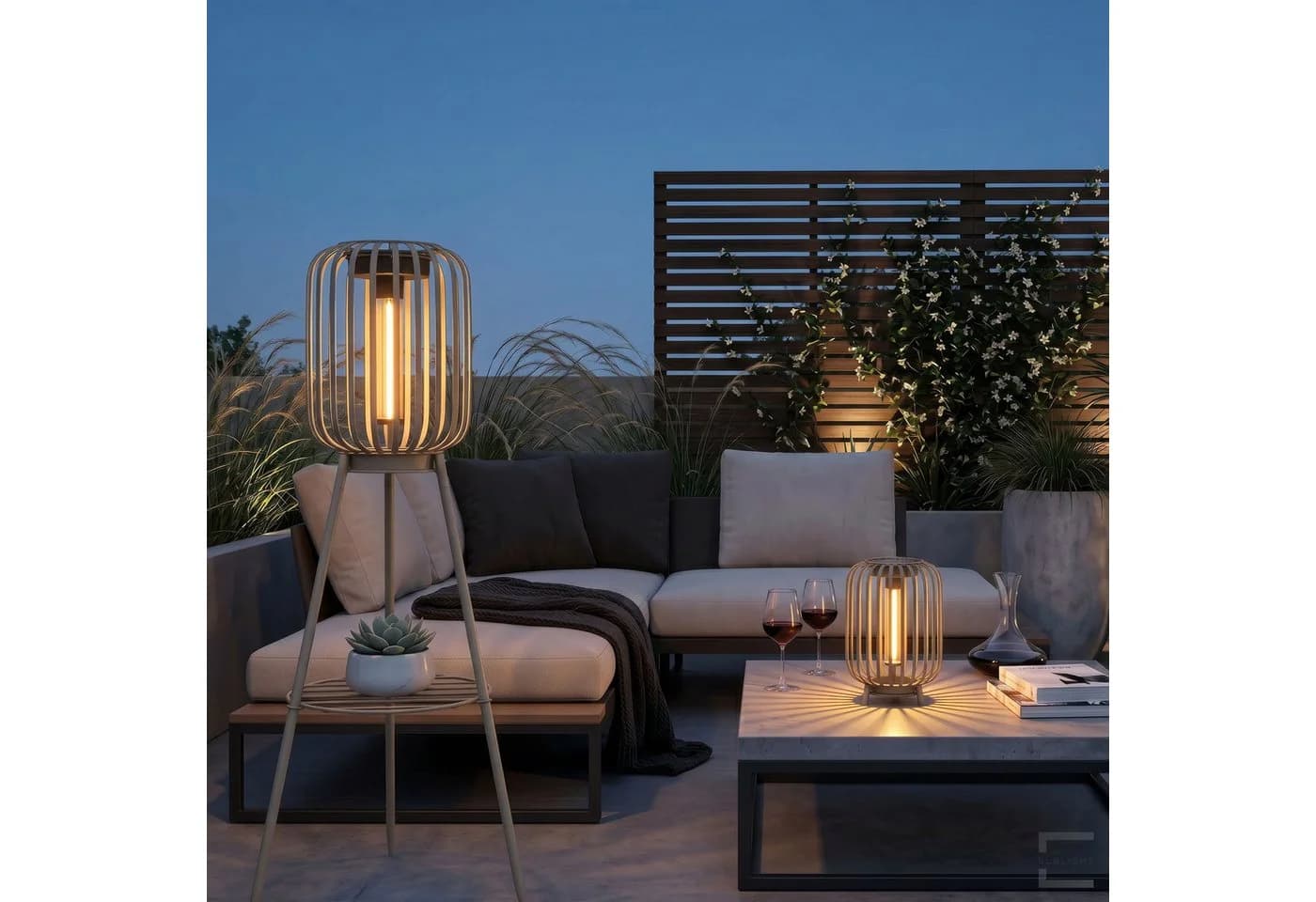 Northpoint LED Solarleuchte Garten Stehleuchte 3in1 warmweiß