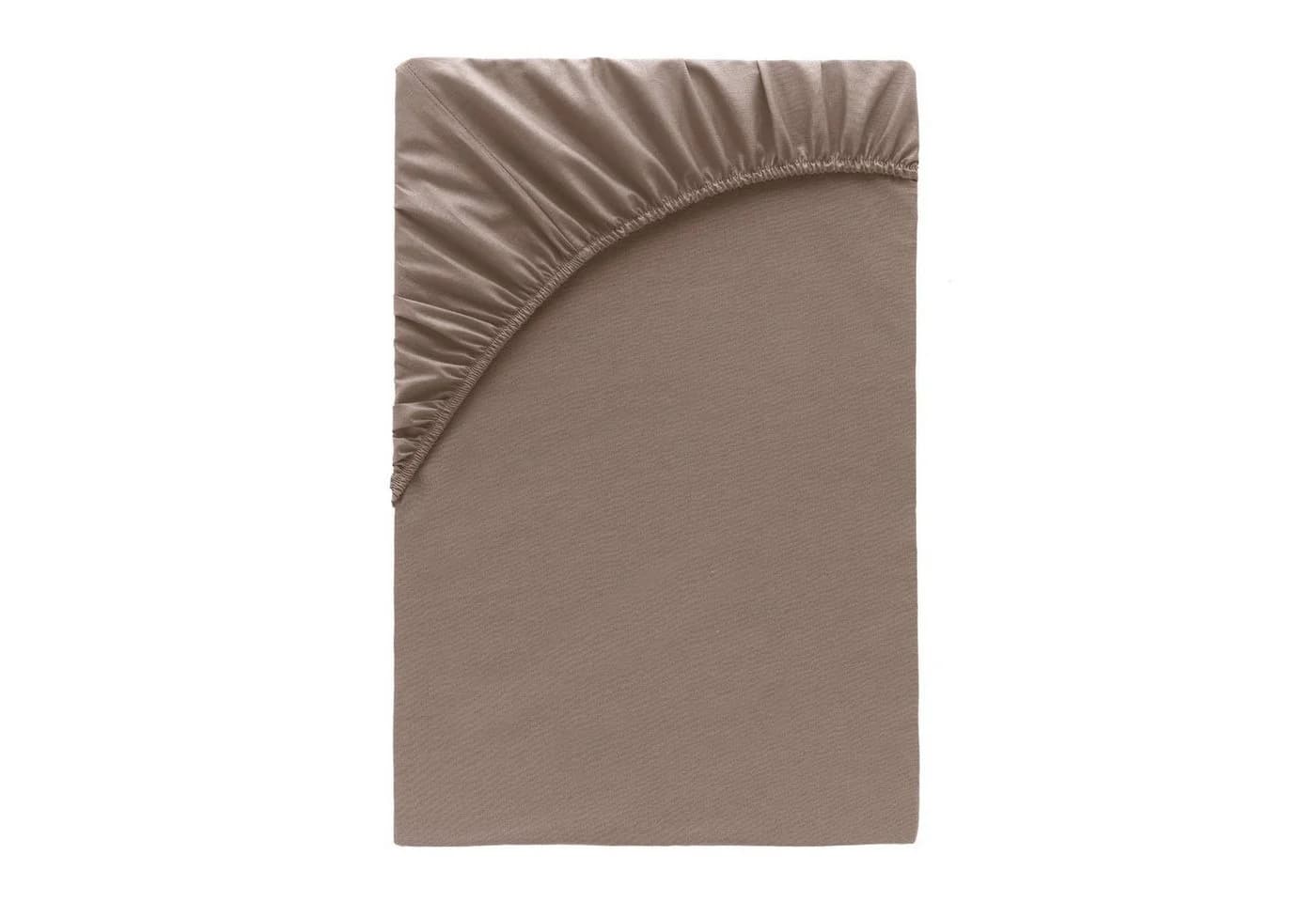 CLASS HOME COLLECTION Spannbetttuch Jersey 100% Baumwolle Rundumgummizug - Bild 2
