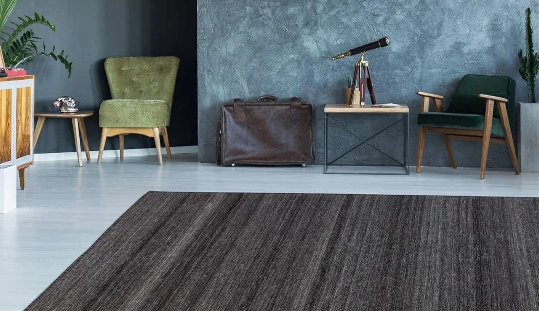 Calo-deluxe Roxy 300 Teppich 200x290 cm Baumwolle Kunstfaser Wolle