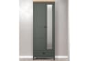 trendteam Garderobenschrank Tannengrün mit Spiegelglas Bild 5