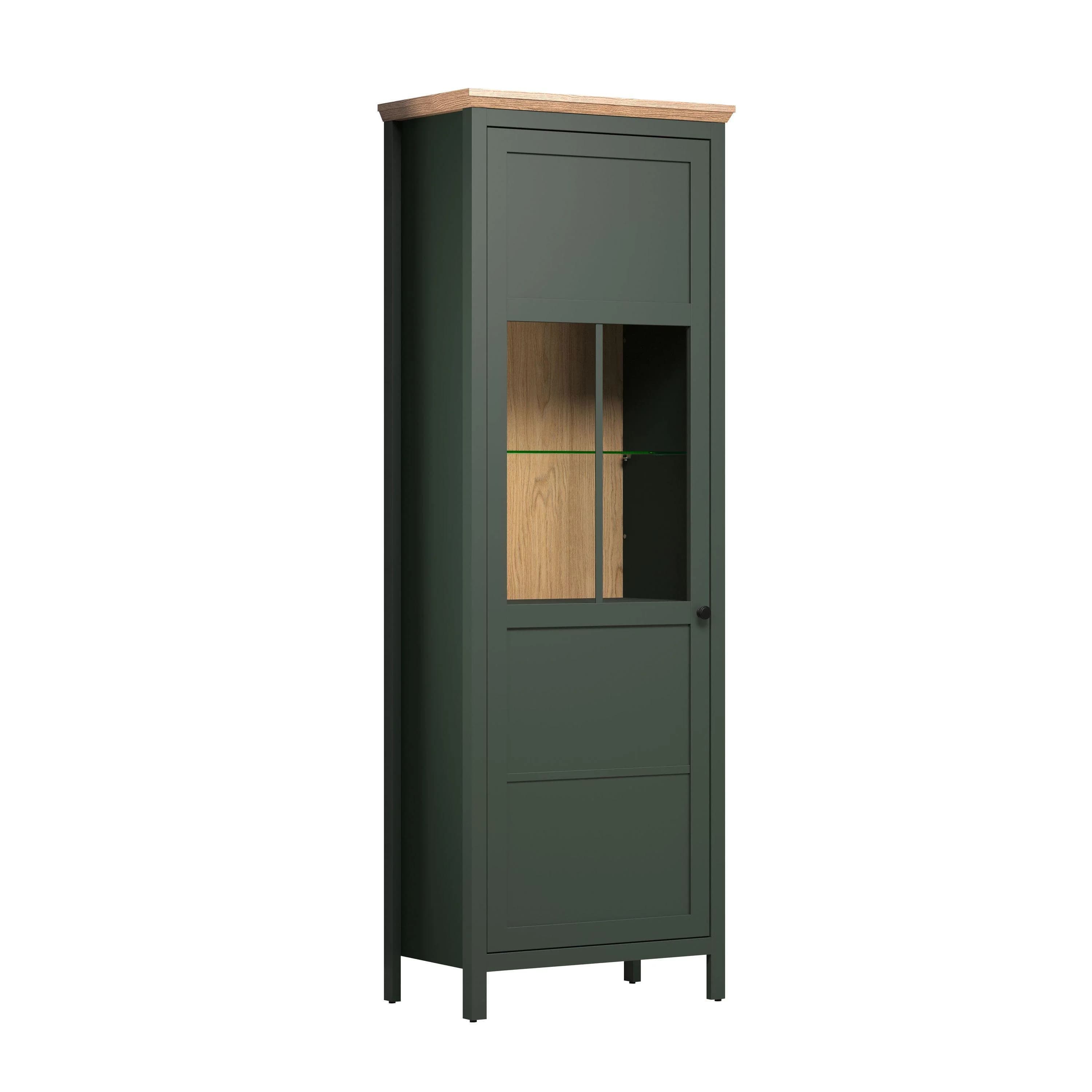 TRENDTEAM Vitrine Stanton Grün Modern