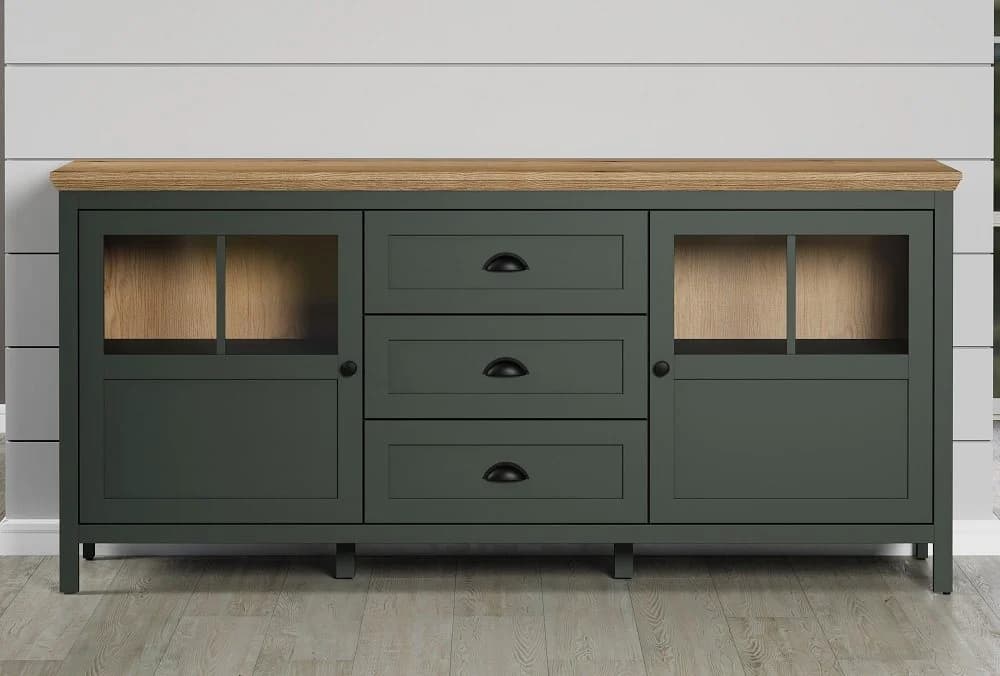 trendteam Sideboard Stanton Tannengrün Eiche - Bild 4