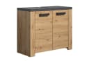 trendteam Waschbeckenunterschrank Follow Natur/Anthrazit Bild 2
