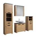 trendteam Badmöbel-Set Follow 4-teilig Artisan Eiche Grau Bild 4