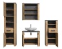 trendteam Badmöbel-Set Follow 4-teilig Artisan Eiche Grau Bild 5