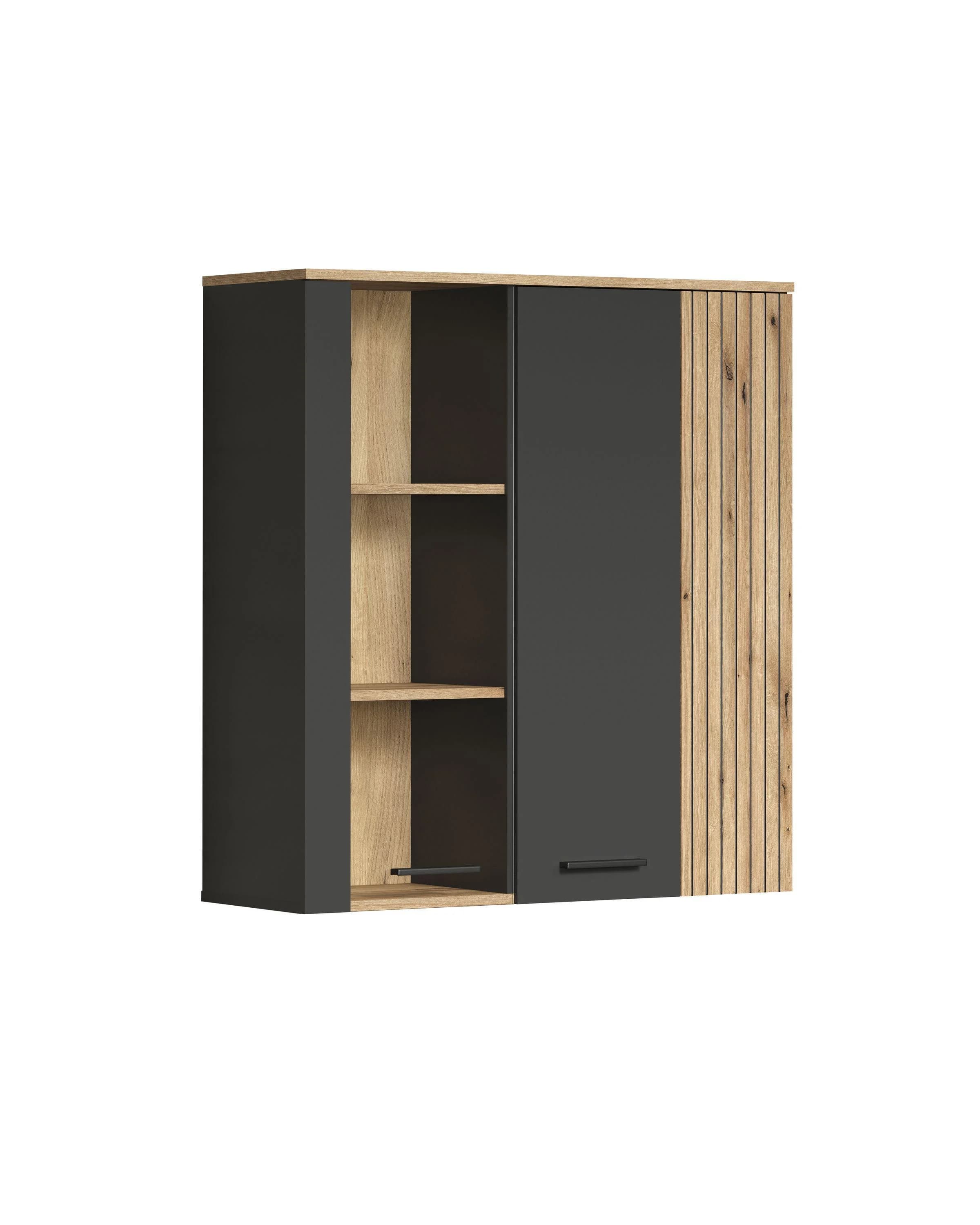 TRENDTEAM Vitrine Esteban Anthrazit Modernes Design