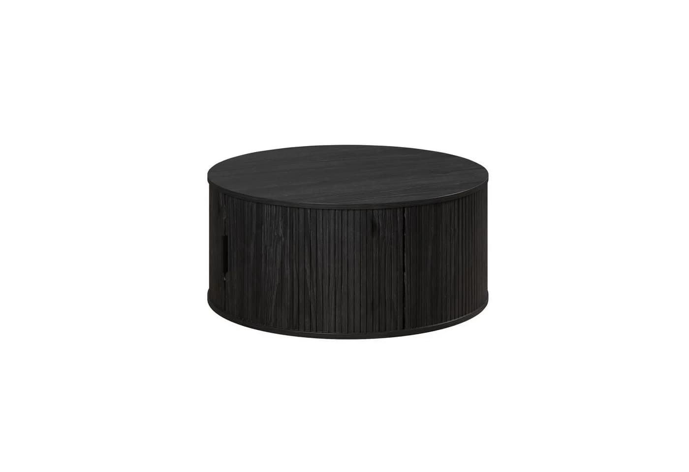 trendteam Couchtisch Ronin Esche Schwarz Rund - Bild 2