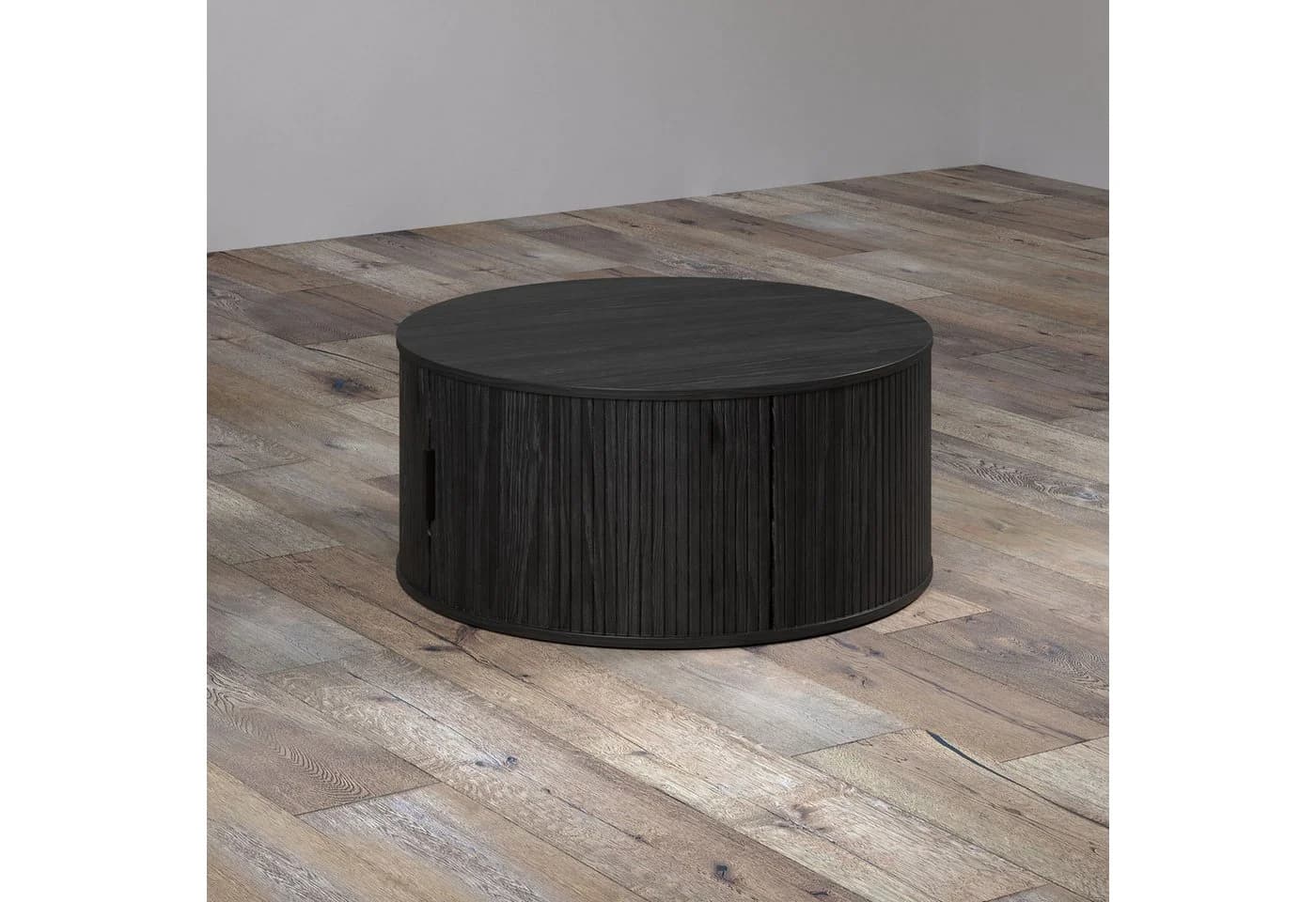 trendteam Couchtisch Ronin Esche Schwarz Rund - Bild 4
