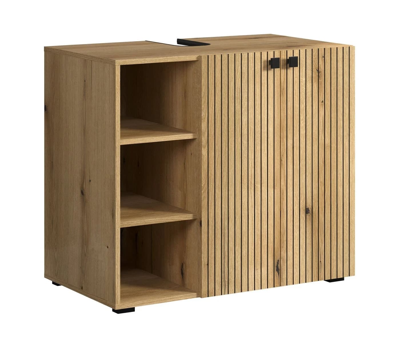 Waschbeckenunterschrank Purebliss Eichefarben Mömax - Bild 2