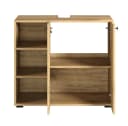 Waschbeckenunterschrank Purebliss Eichefarben Mömax Bild 3