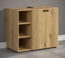 Waschbeckenunterschrank Purebliss Eichefarben Mömax Bild 4