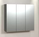 trendteam Badezimmerspiegelschrank Anthrazit 3 Türen Bild 4