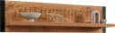 Wandregal HOME AFFAIRE Elda Mango Schwarz Bild 1