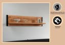Wandregal HOME AFFAIRE Elda Mango Schwarz Bild 4