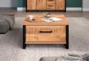 Couchtisch Elda Mango Schwarz Vollauszug Schubladen Home Affaire Bild 1