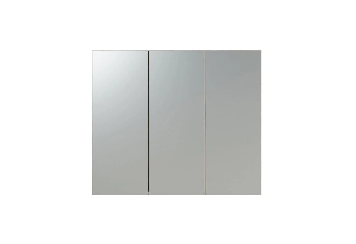 trendteam Badezimmerspiegelschrank PureBliss Evoke Eiche Melamin 3 Spiegeltüren