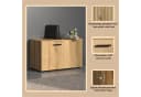 HOME AFFAIRE Sitzbank Amrum Eiche Schwarz mit Stauraum Bild 3
