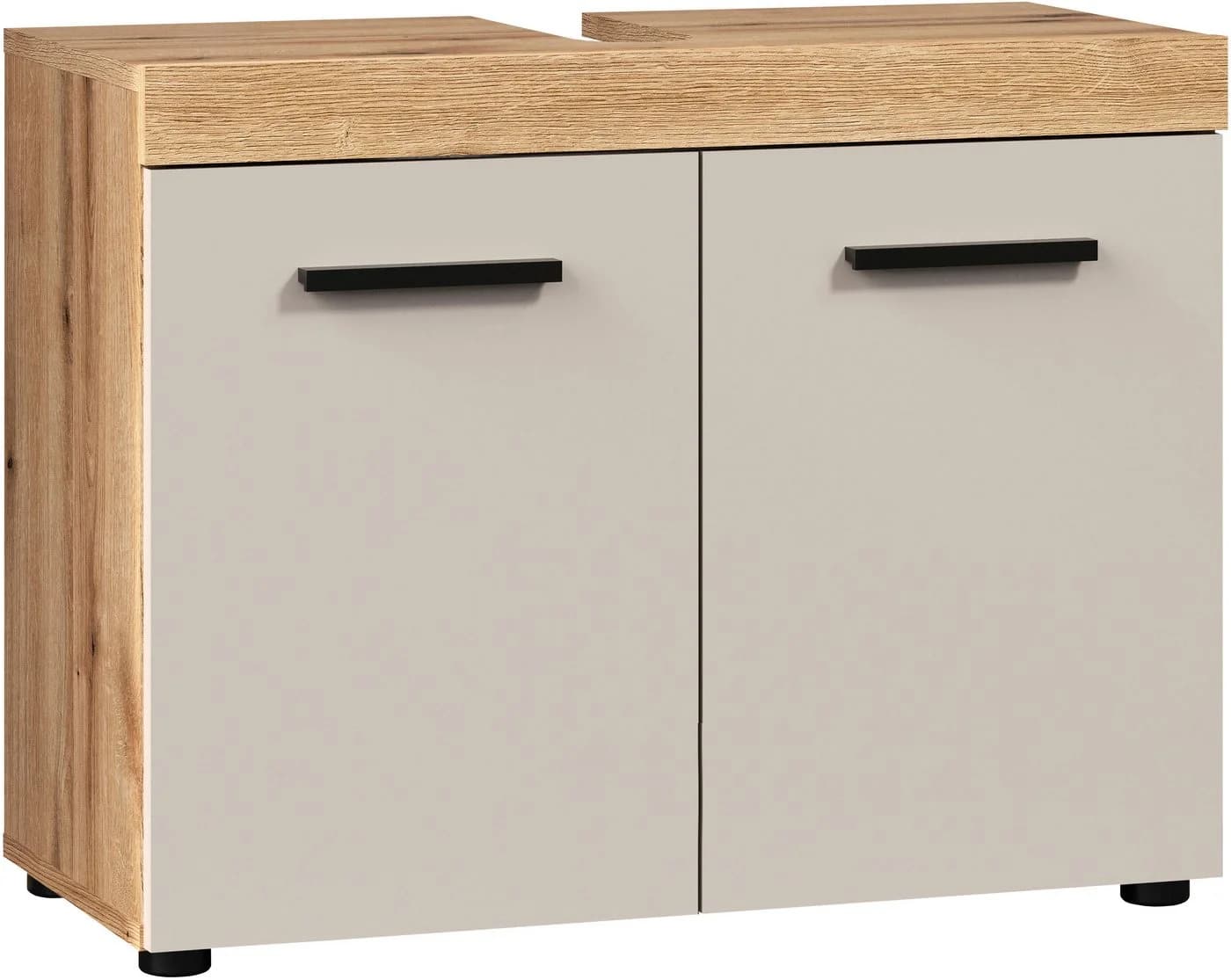 Waschbeckenunterschrank WELLTIME Isera Kaschmir/Evoke Eiche