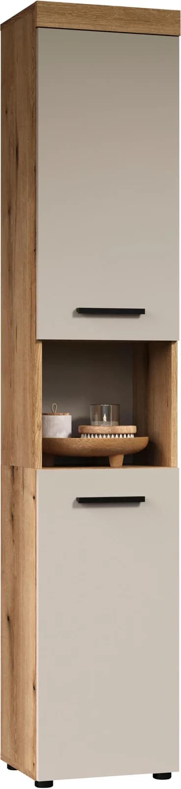Hochschrank WELLTIME Isera Kaschmir/Evoke Eiche