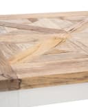 TPFLiving Couchtisch Bastia Landhausstil Ulmenholz Beige Bild 4