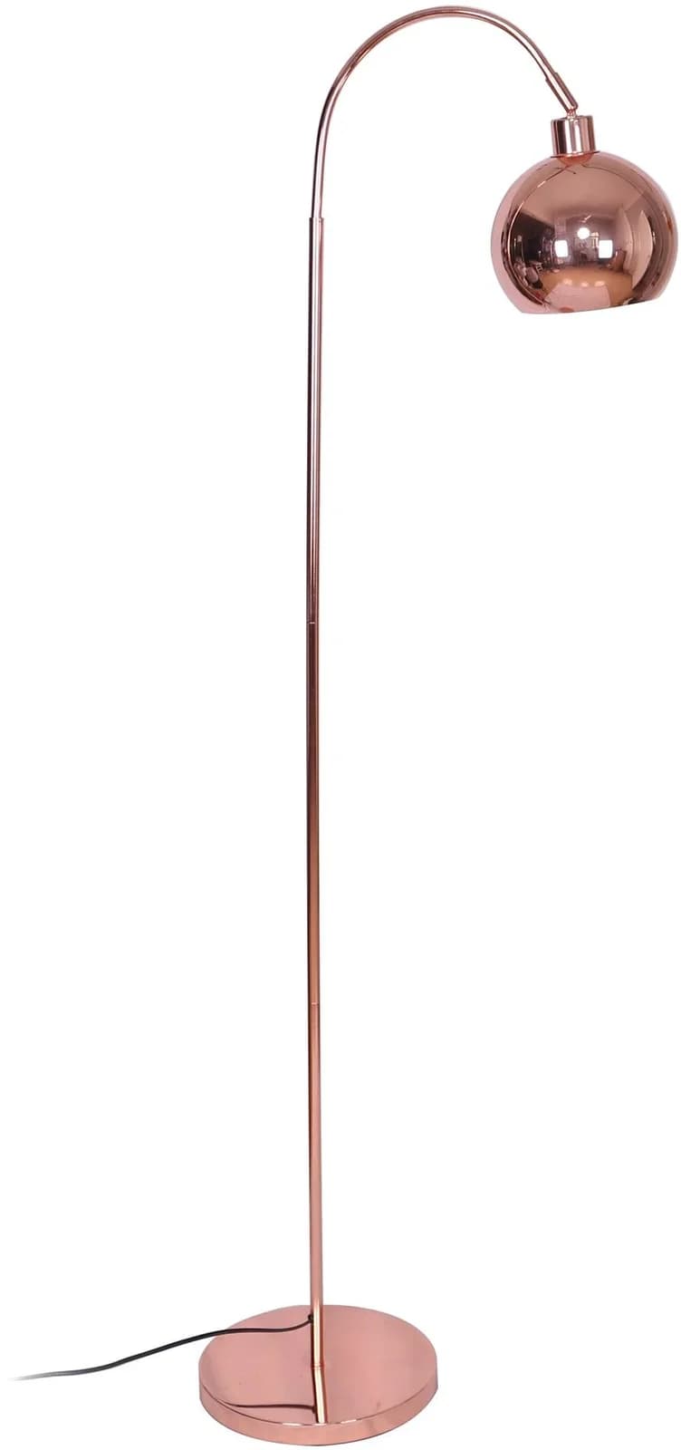 SALESFEVER Stehlampe Pepe Kupferfarben Metallic-Look