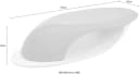 SALESFEVER Lignano Couchtisch Grau/Weiß Oval Hochglanz Bild 3