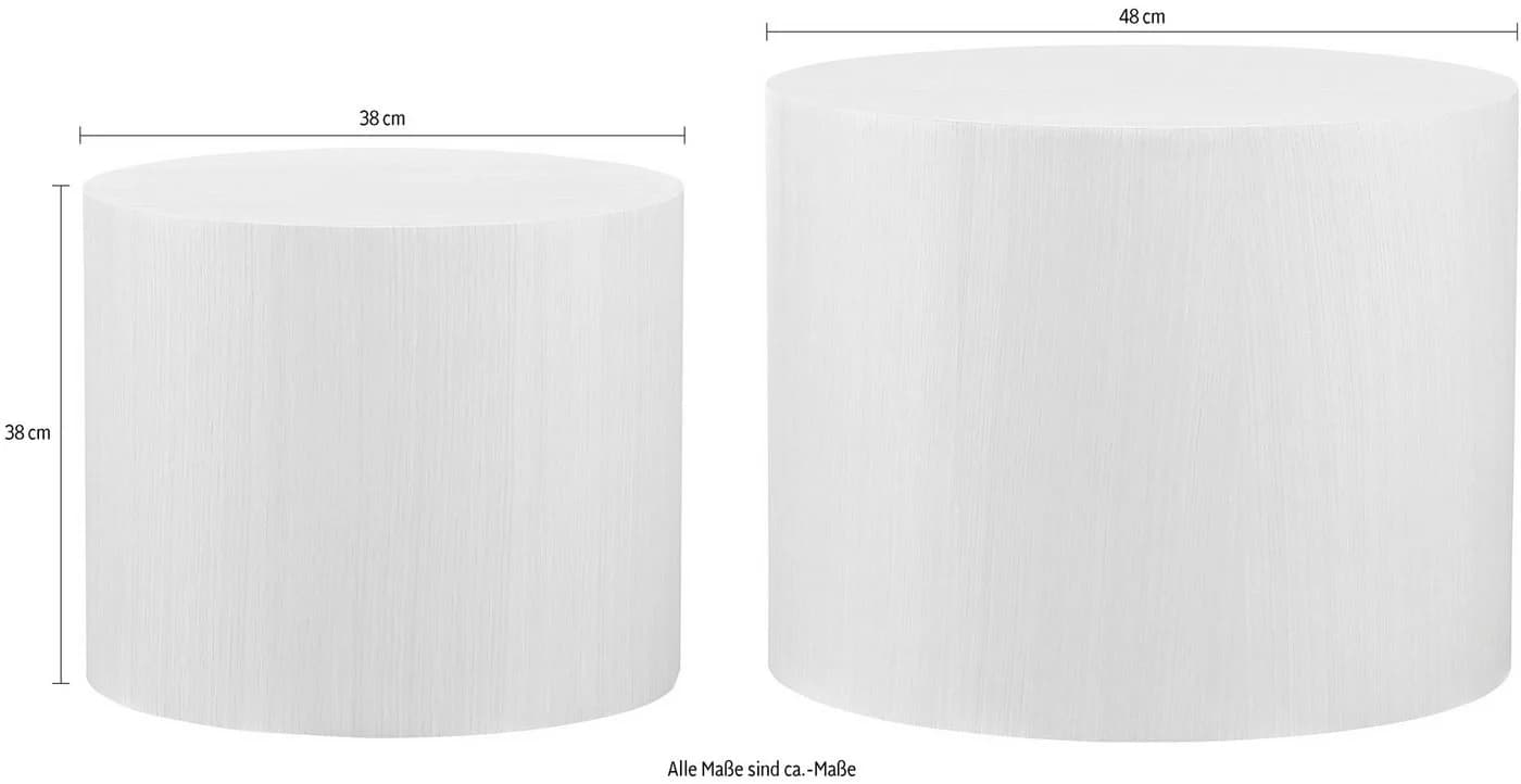 Salesfever Couchtisch 2er-Set Walnuss Modern - Bild 5