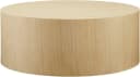 SalesFever Design-Couchtisch Rund Eiche MDF Furnier Bild 1