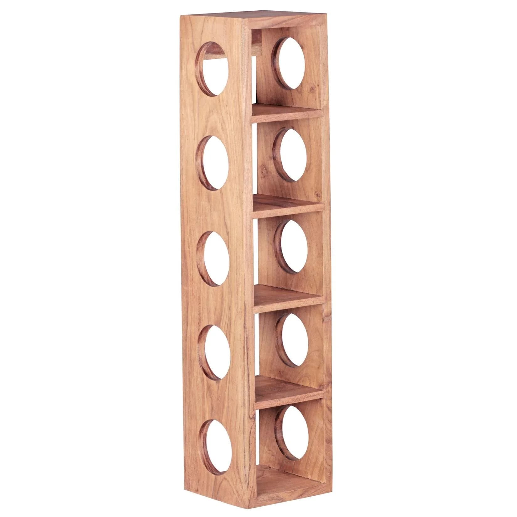 KADIMA DESIGN Weinregal NAKO Massivholz Wandmontage