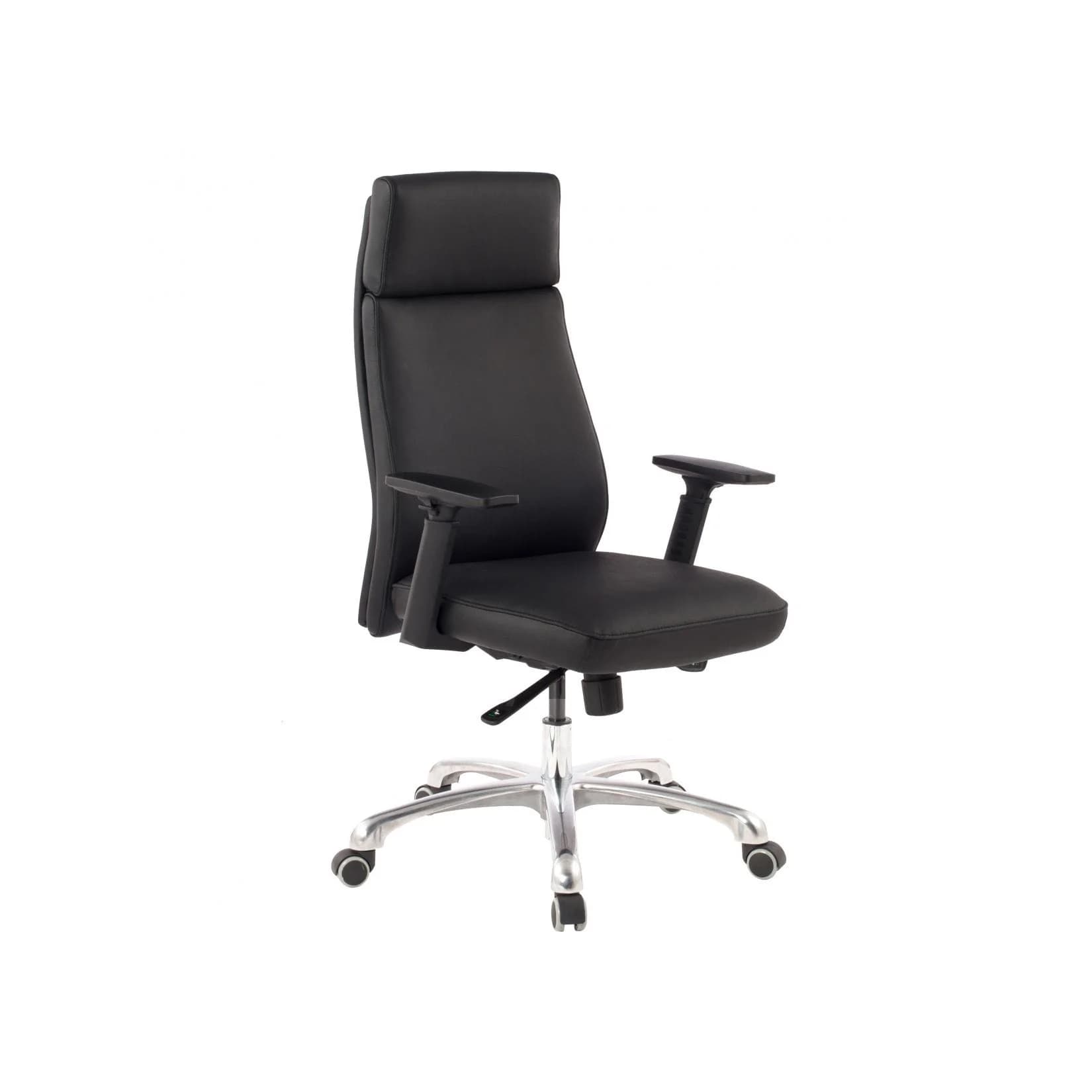KADIMA DESIGN Bürostuhl Baden Echtleder Ergonomisch Verstellbar