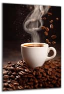 DARO Design Wandbild Kaffee Bohnen Tasse Modern Bild 2