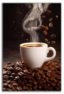DARO Design Wandbild Kaffee Bohnen Tasse Modern Bild 3