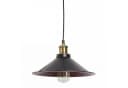 Licht-Erlebnisse Pendelleuchte DOVER Industrial Design Schwarz Bild 2