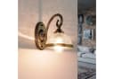 Licht-Erlebnisse Wandleuchte CHARLES Messing Jugendstil Bild 1