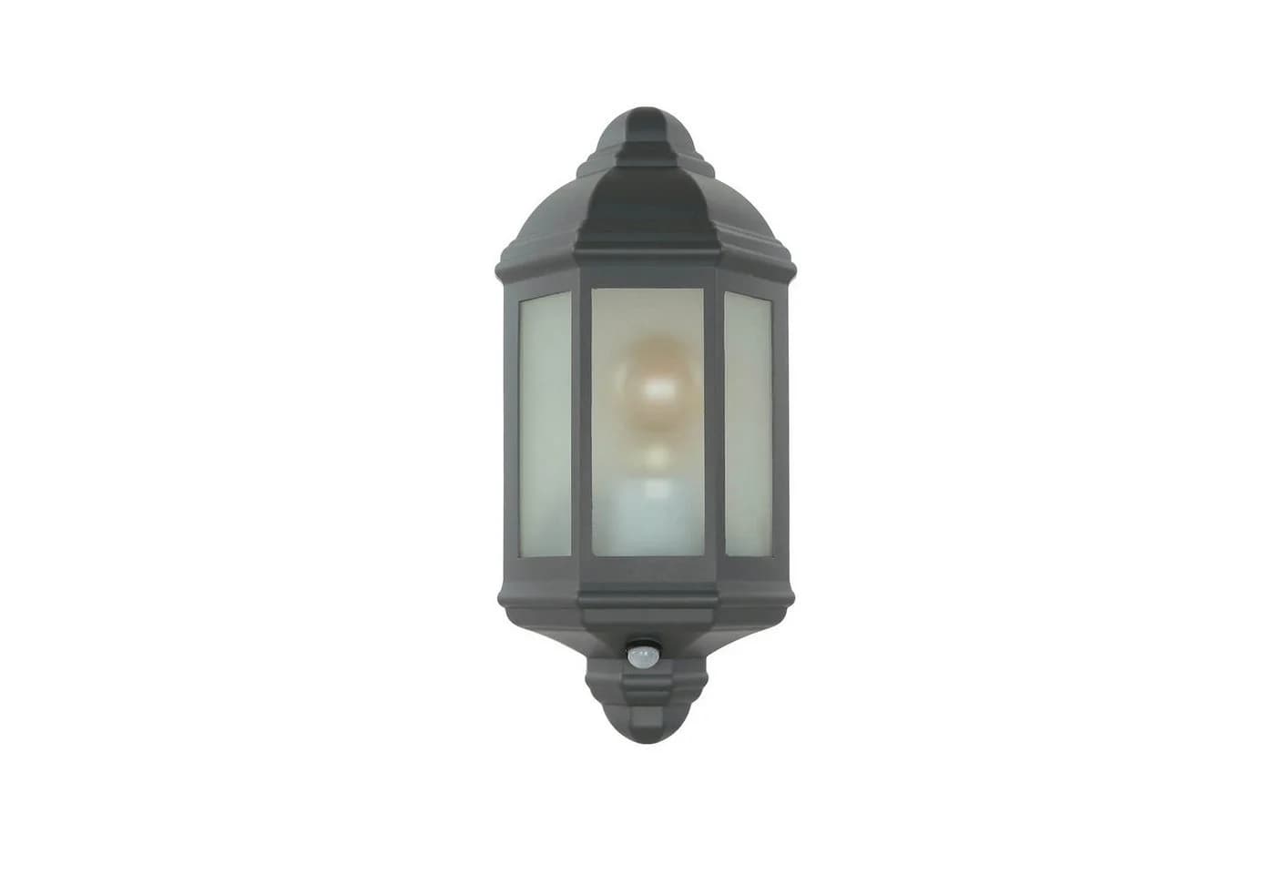 Licht-Erlebnisse Außen-Wandleuchte LIVORNO Anthrazit mit Bewegungsmelder E27 - Bild 2