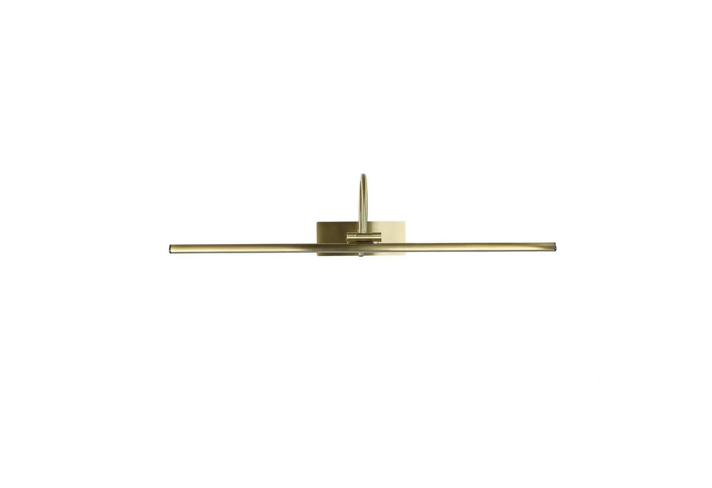 Licht-Erlebnisse Bilderleuchte GWENDI LED Wandlampe Messing Antik Jugendstil - Bild 3