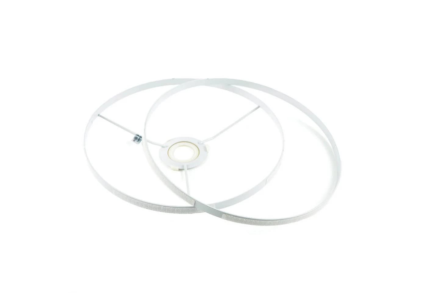 Licht-Erlebnisse Lampenschirm BASIC Stoffschirm mit Klettverschluss Ø25cm Adapter für E14 E27 Schwarz - Bild 4