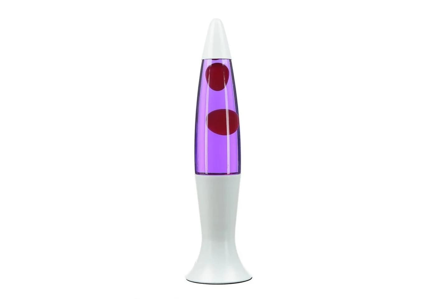 Licht-Erlebnisse Lavalampe ROXY Retro Design Warmweiß 40 cm - Bild 2
